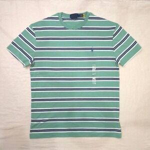 Ralph Lauren green striped t-shirt Size S